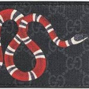 BRAND NEW WITH TAGS!!!  New Kingsnake print GG Supreme wallet